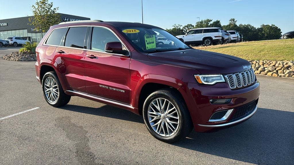 2018 Jeep Grand Cherokee Summit