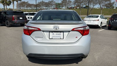 2015 Toyota Corolla S Plus
