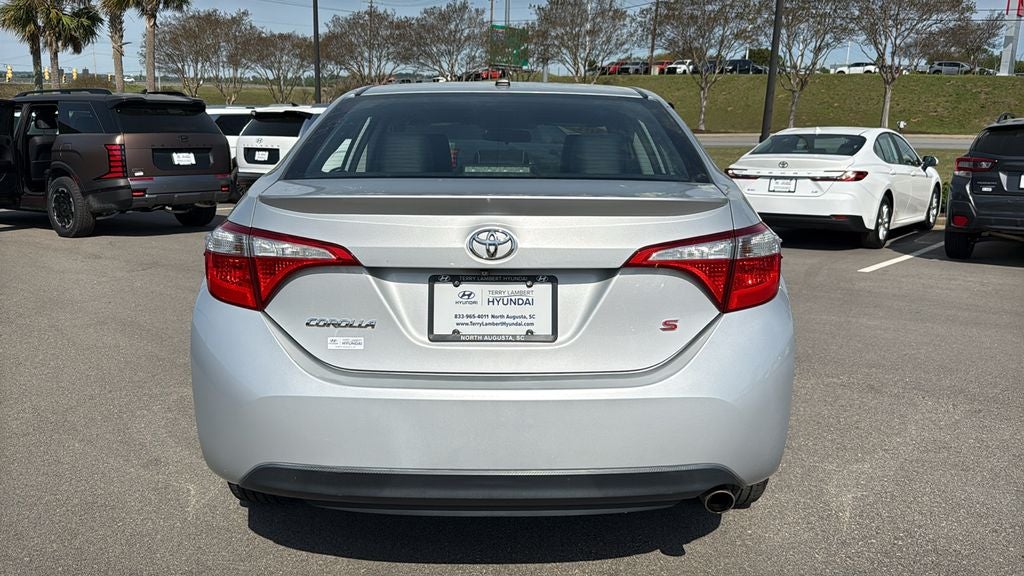 2015 Toyota Corolla S Plus