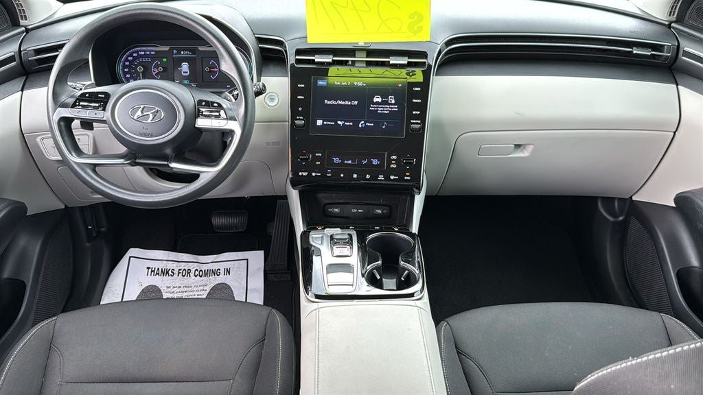 2022 Hyundai TUCSON HYBRID Blue