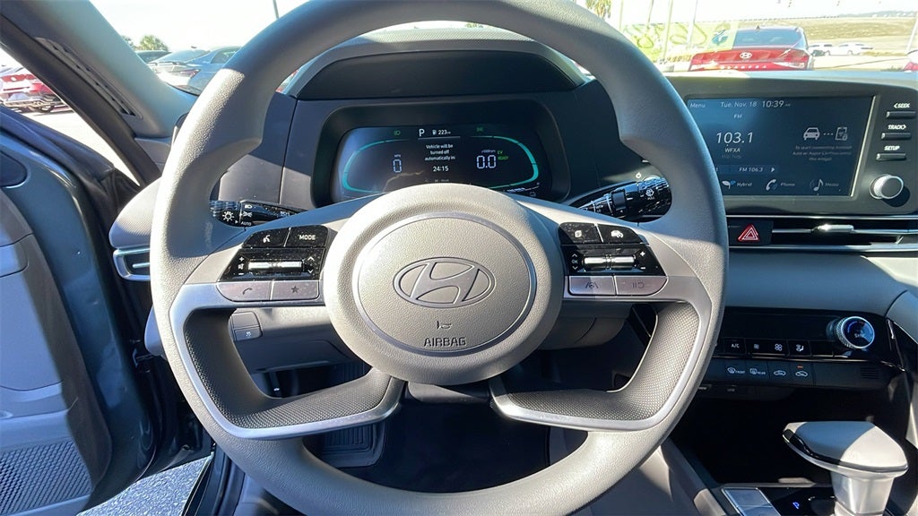 2025 Hyundai ELANTRA HYBRID Blue