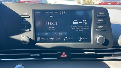 2025 Hyundai ELANTRA HYBRID Blue