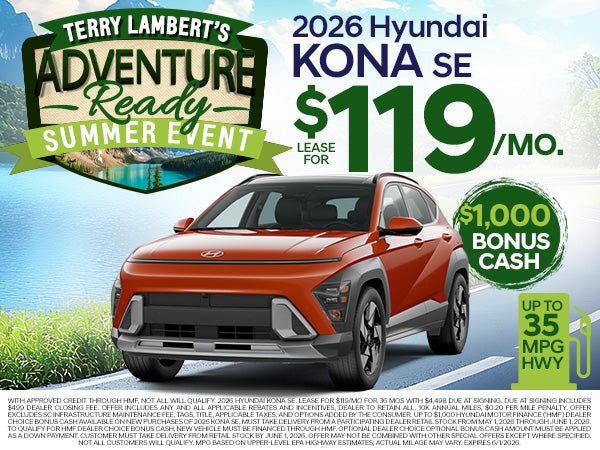 2026 Hyundai KONA