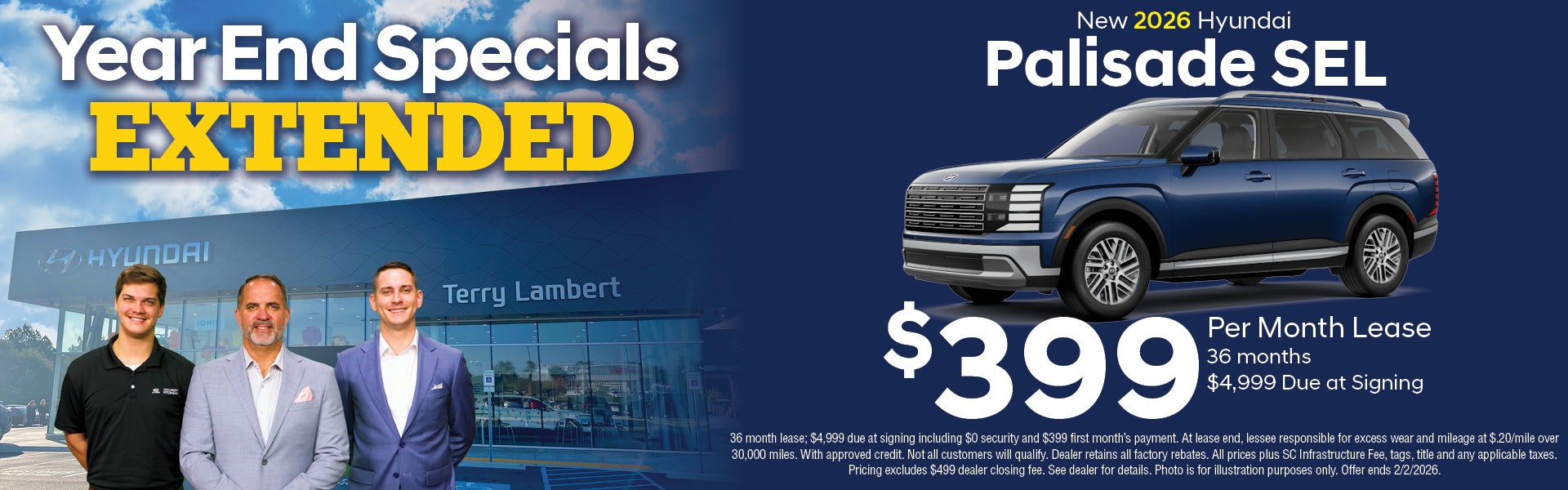 New 2026 Hyundai Palisade SEL